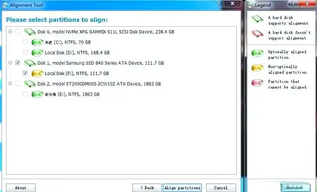 如何对固态硬盘进行4K对齐，提升硬盘性能