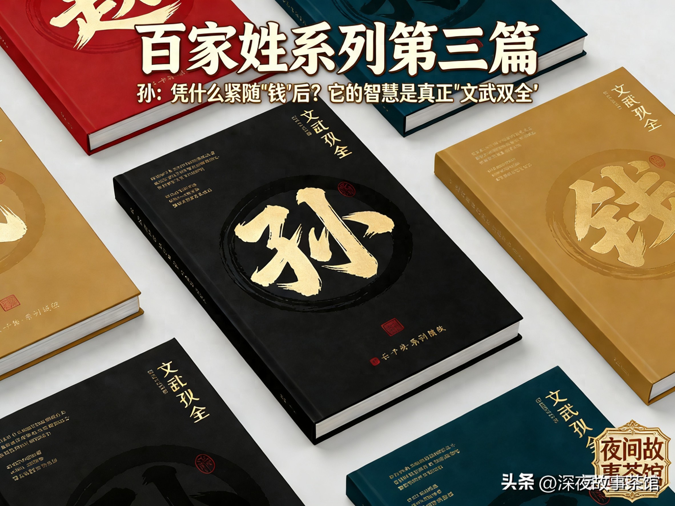 百家姓“孙”：凭什么紧随“钱”后？它的智慧是真正“文武双全”