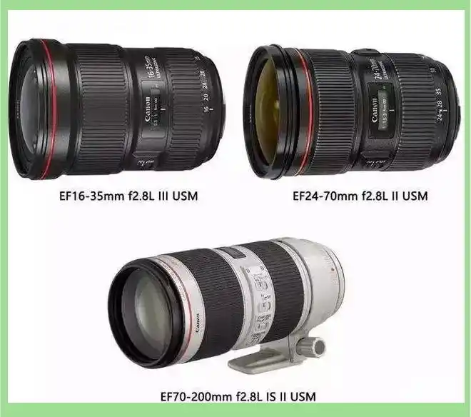 佳能镜头色彩圈揭秘：红绿金银各显其能