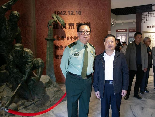 罗刚将军：庄严的承诺——祭奠朱家岗战斗的先烈们