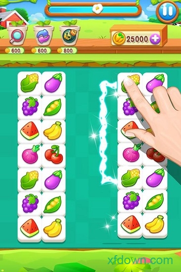 果蔬连连看小游戏