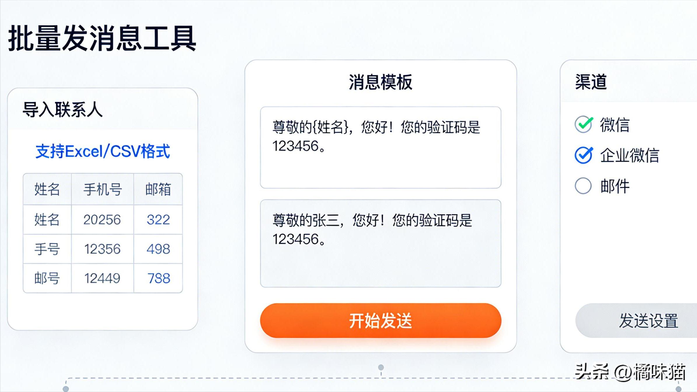 职场新人必存：3个Python小工具 自动填表单/批量发消息/数据求和
