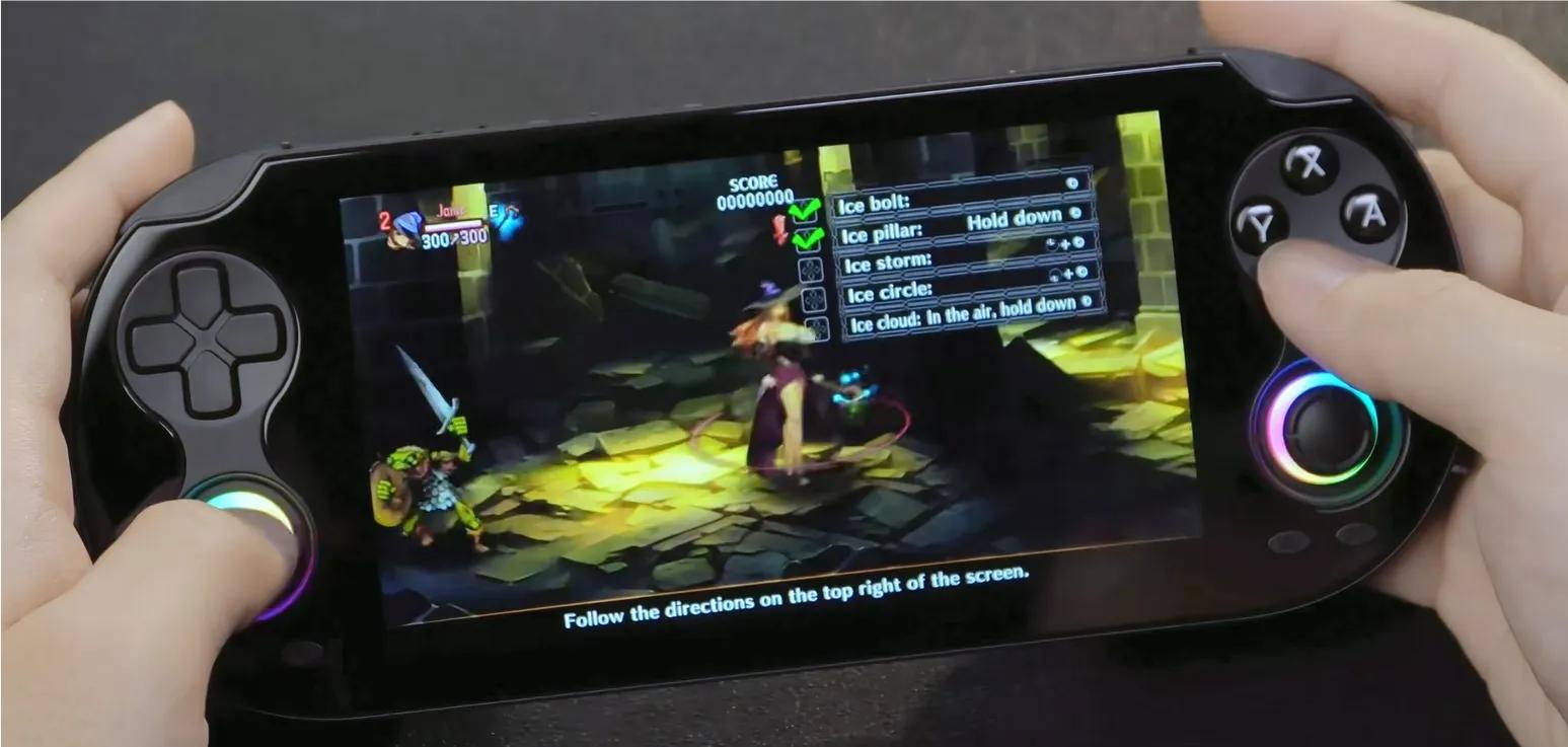 高颜值加平替PSV，新款安卓掌机现身