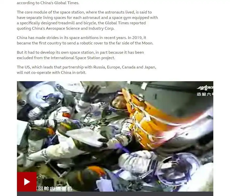 酸！国外网友集体嘲讽神舟12号，大呼：那是在摄影棚里拍的