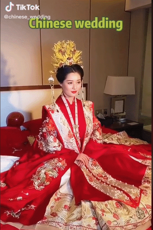 中式婚礼火遍全球!华丽梦幻有排面,国外网友:我也想整一个