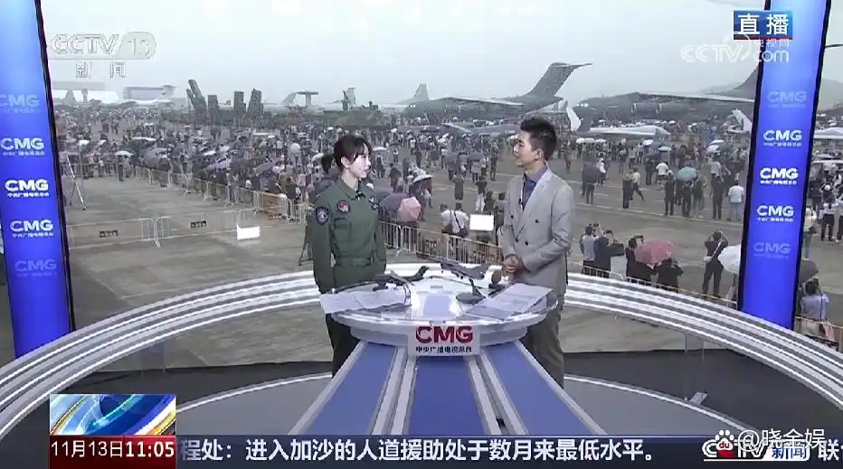 王言：首秀CCTV-13《长空鹏程》，和主持其他节目相比年轻了十岁