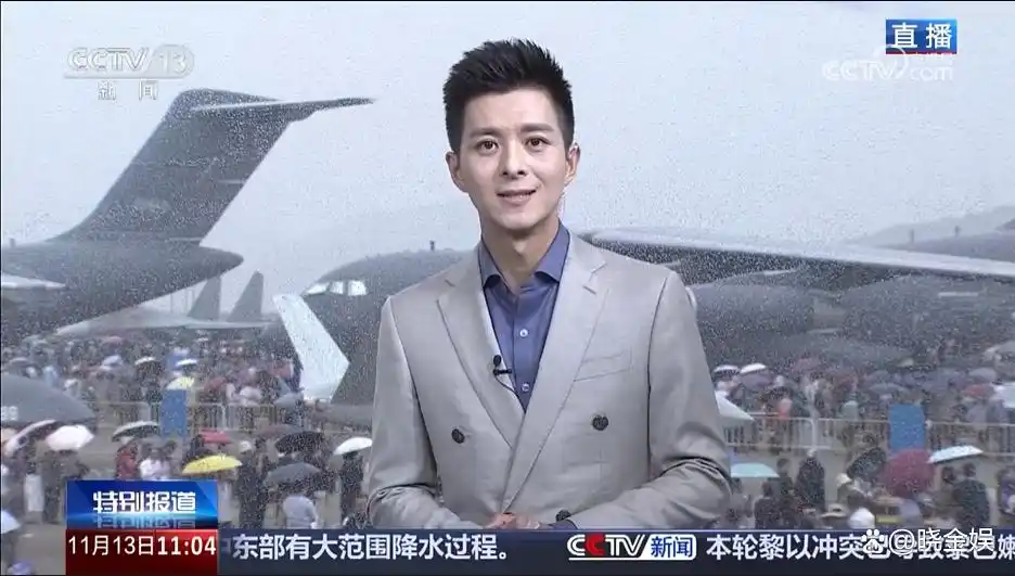 王言：首秀CCTV-13《长空鹏程》，和主持其他节目相比年轻了十岁