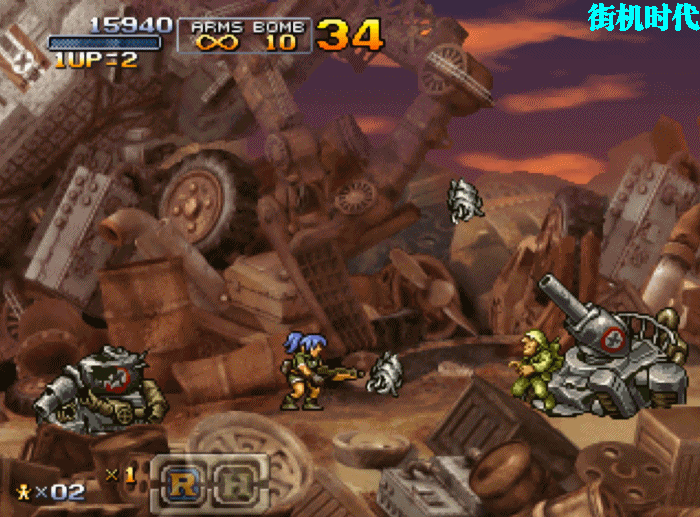 被骗了三十年:《合金弹头》石头对BOSS有奇效