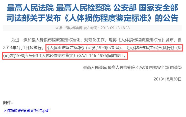 被打后如何判断伤情?刑事伤情鉴定标准及流程期限 附:PDF电子版