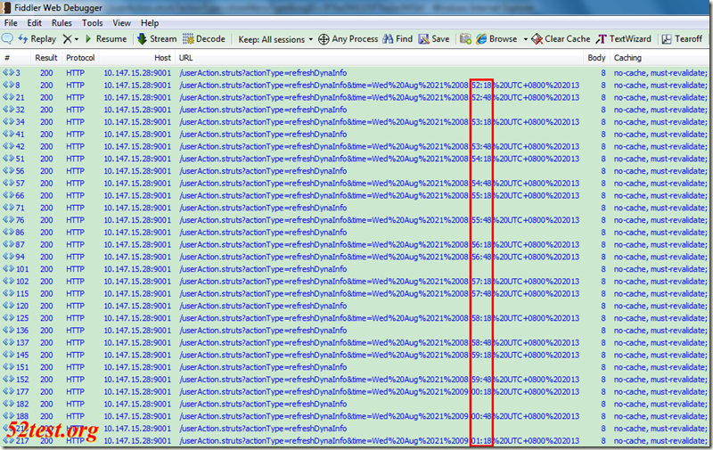 测试最大在线用户数