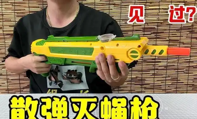 一枪打死一只苍蝇,美国研制、中国生产的“玩具枪”有多好玩?