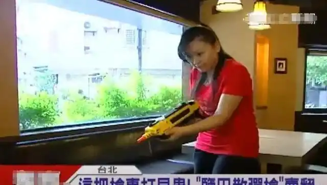 一枪打死一只苍蝇,美国研制、中国生产的“玩具枪”有多好玩?