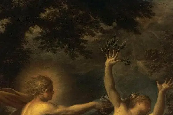 希腊神话颜值最高的舔狗，少女不从被迫变成树，“克妻”的太阳神