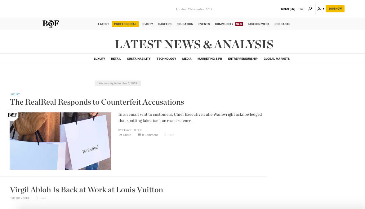 国外哪些服装时尚网站可以推荐?