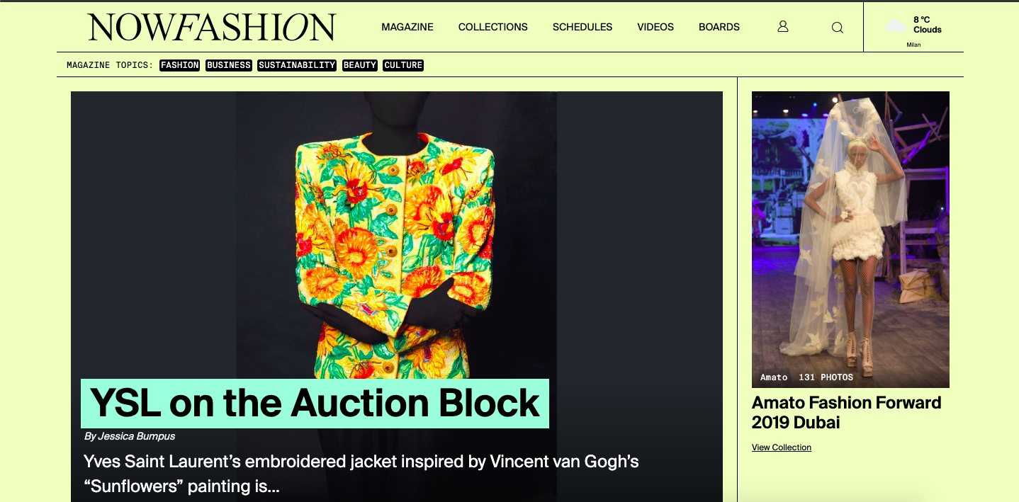 国外哪些服装时尚网站可以推荐?