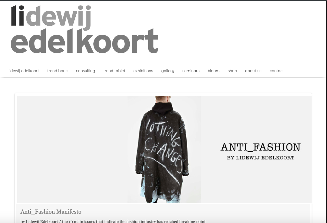 国外哪些服装时尚网站可以推荐?