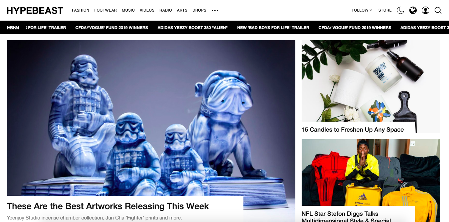 国外哪些服装时尚网站可以推荐?