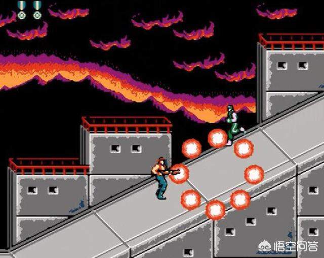 《魂斗罗》三十年后才搞懂F弹是什么玩意，关键时候能派上大用场