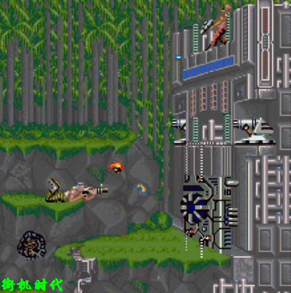 《魂斗罗》三十年后才搞懂F弹是什么玩意，关键时候能派上大用场