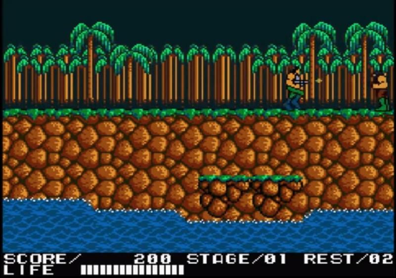 儿时的神作，长大后的渣作——简评MSX2版《魂斗罗》