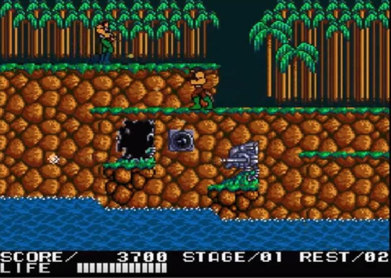 儿时的神作，长大后的渣作——简评MSX2版《魂斗罗》