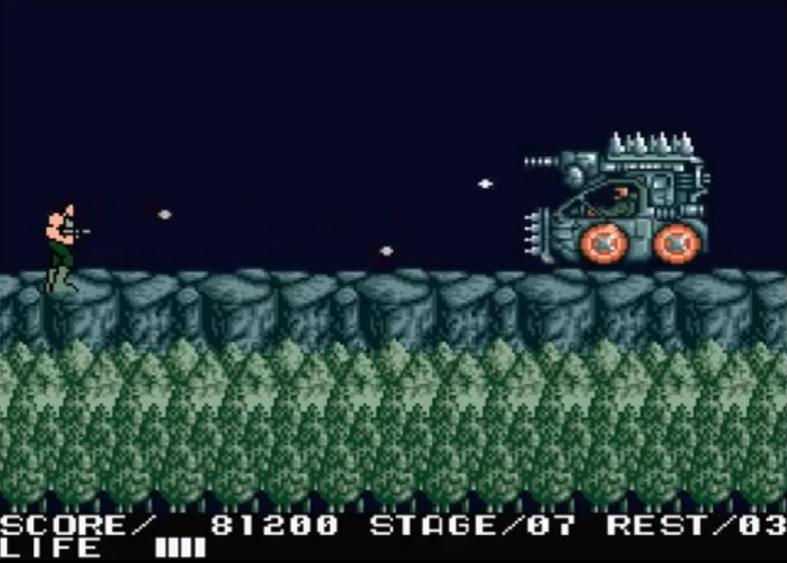 儿时的神作，长大后的渣作——简评MSX2版《魂斗罗》