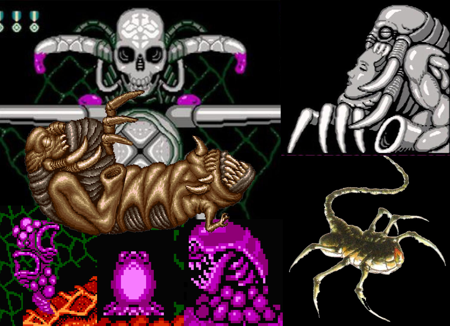 《魂斗罗》终于搞懂外星生物的进化链，所有怪物都是同一源头