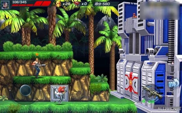 腾讯与Konami合作手游《魂斗罗》试玩报告 海量截图