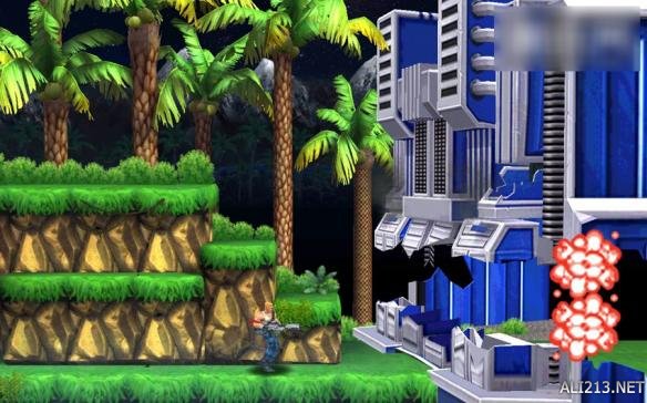 腾讯与Konami合作手游《魂斗罗》试玩报告 海量截图