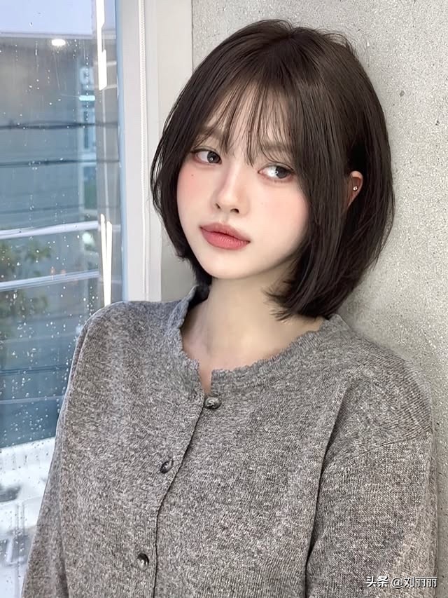 2025韩系短发封神指南｜精灵短发层次波波头，选对秒变氛围感美女