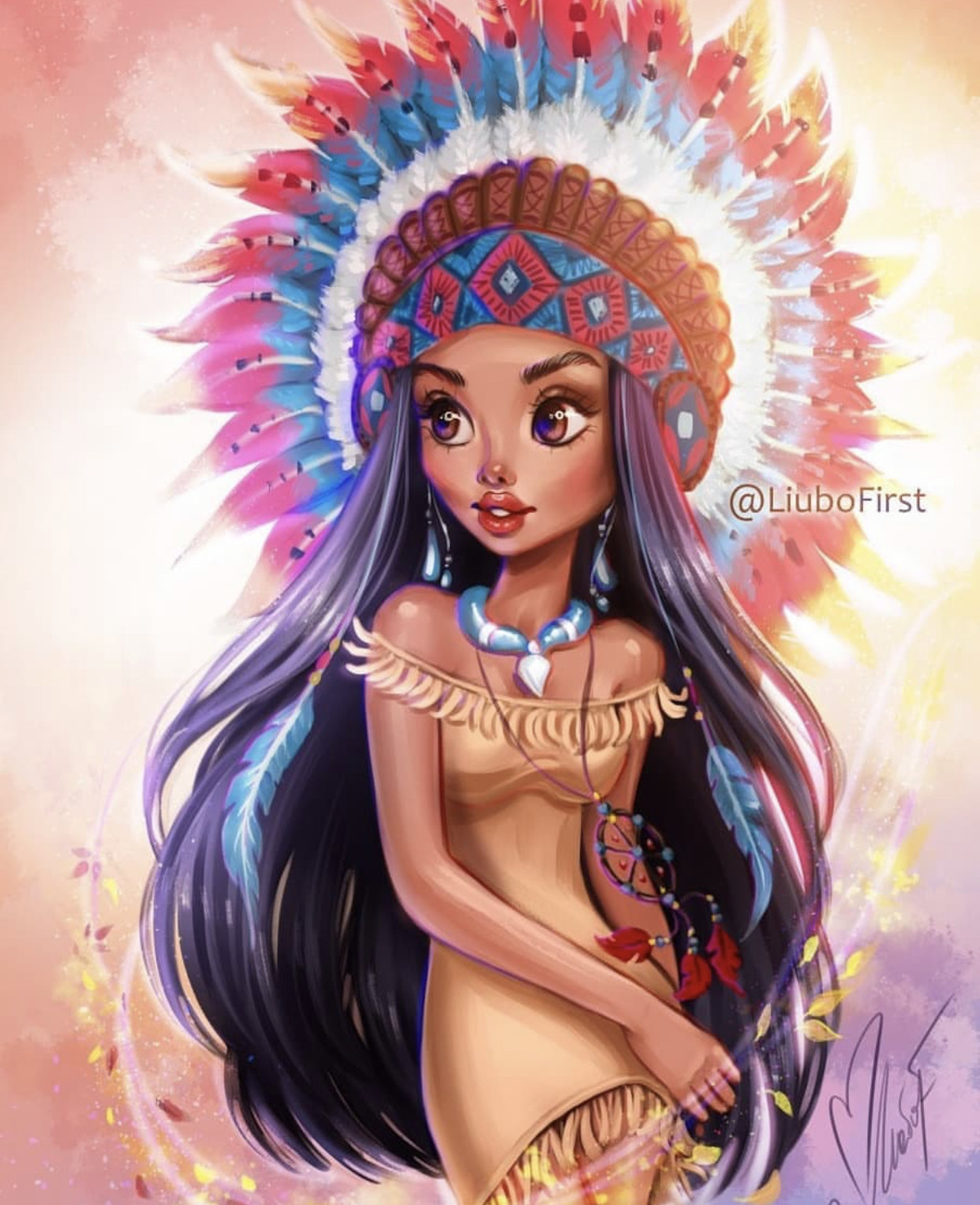 迪士尼公主碰上“芭比娃娃”画风，秒变幼齿小女孩，但身材真不像