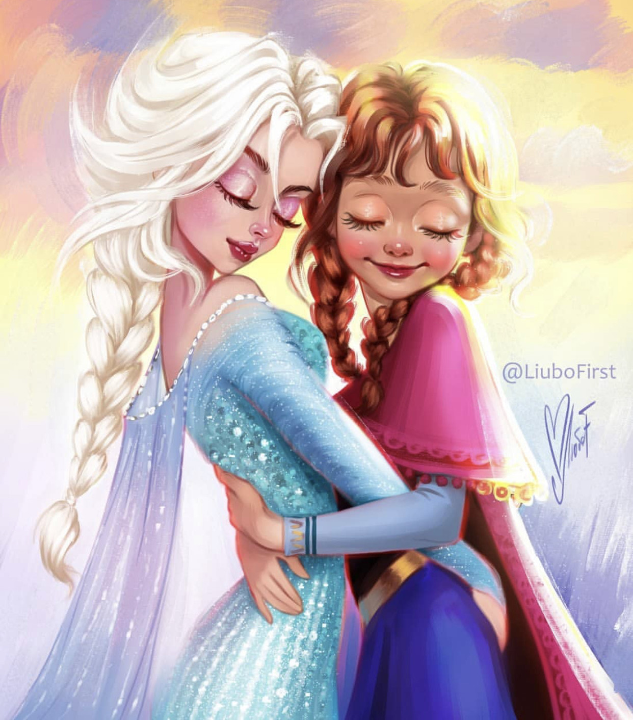 迪士尼公主碰上“芭比娃娃”画风，秒变幼齿小女孩，但身材真不像