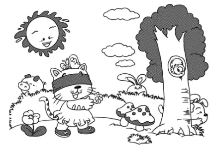 一、二年级看图写话满分指导及200篇练习(附答案），打印出来给孩子多练练