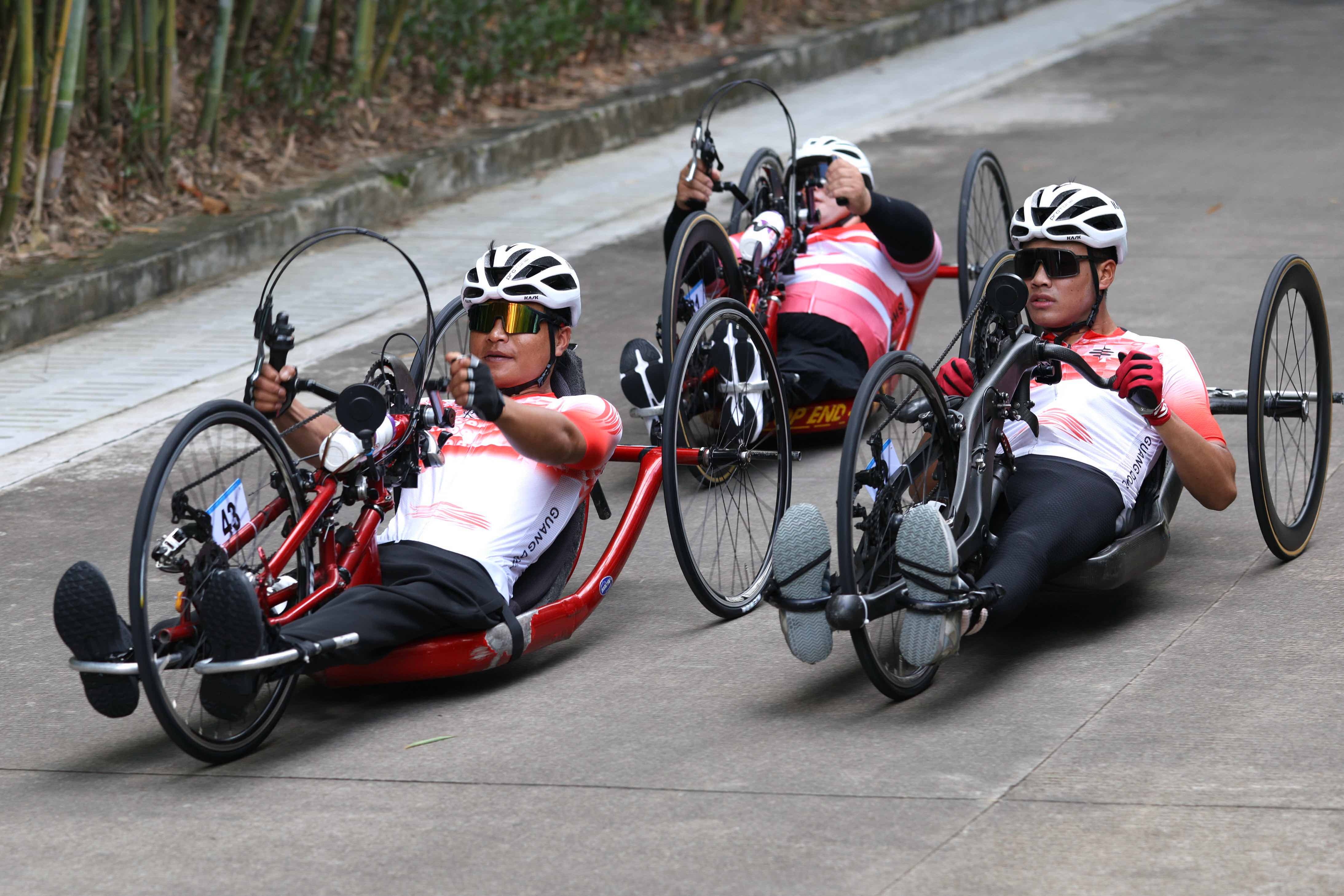 残特奥会自行车赛在深圳收官：105 金落定，17 项全国纪录被刷新