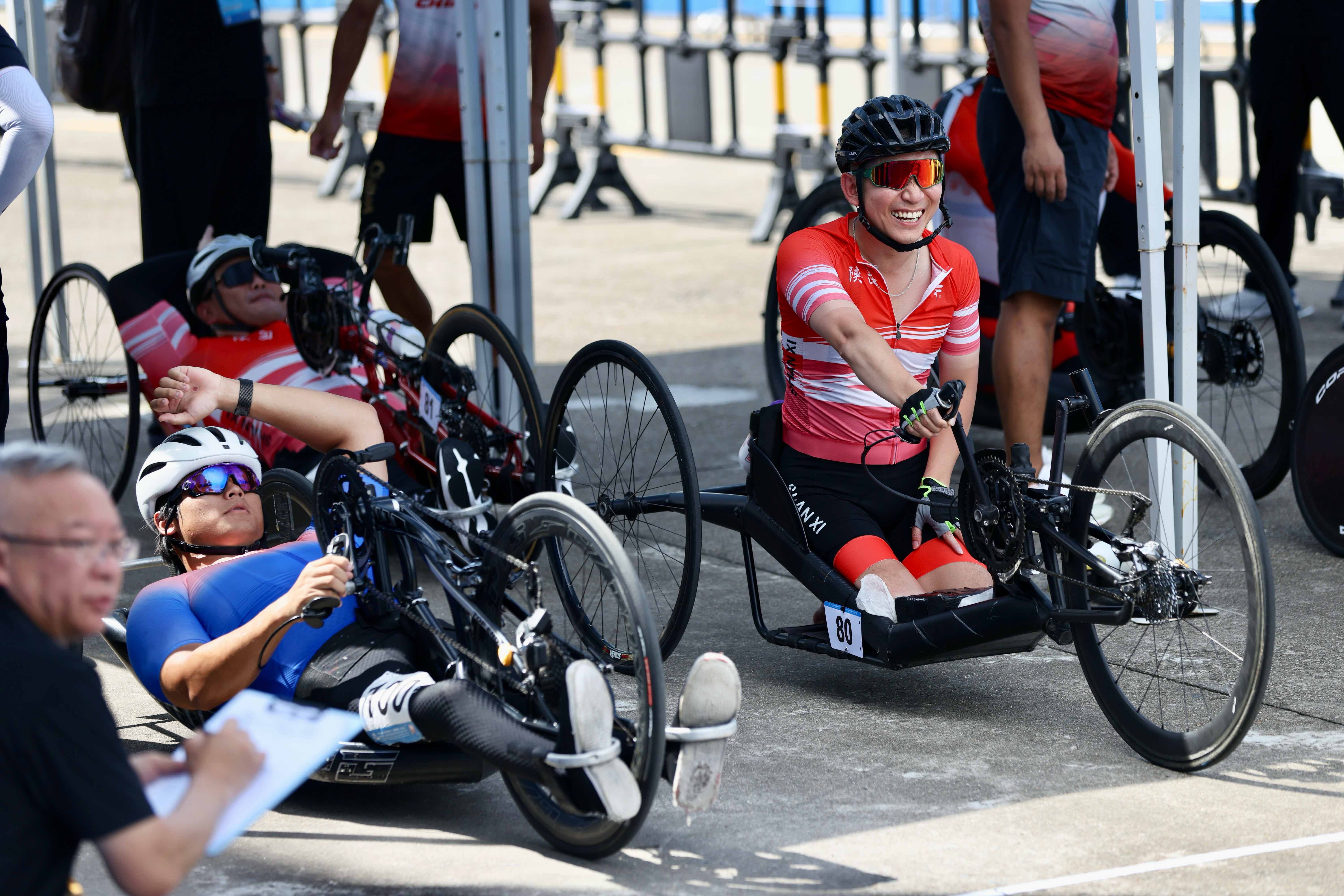 残特奥会自行车赛在深圳收官：105 金落定，17 项全国纪录被刷新