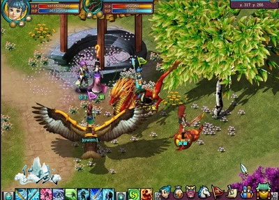 《仙域》独创特色系统 网页游戏界的WOW