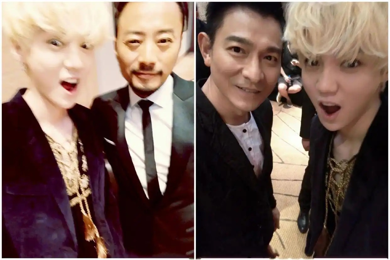 难怪大家说合影要远离鹿晗，本以为是玩笑话，看到照片就懂了！