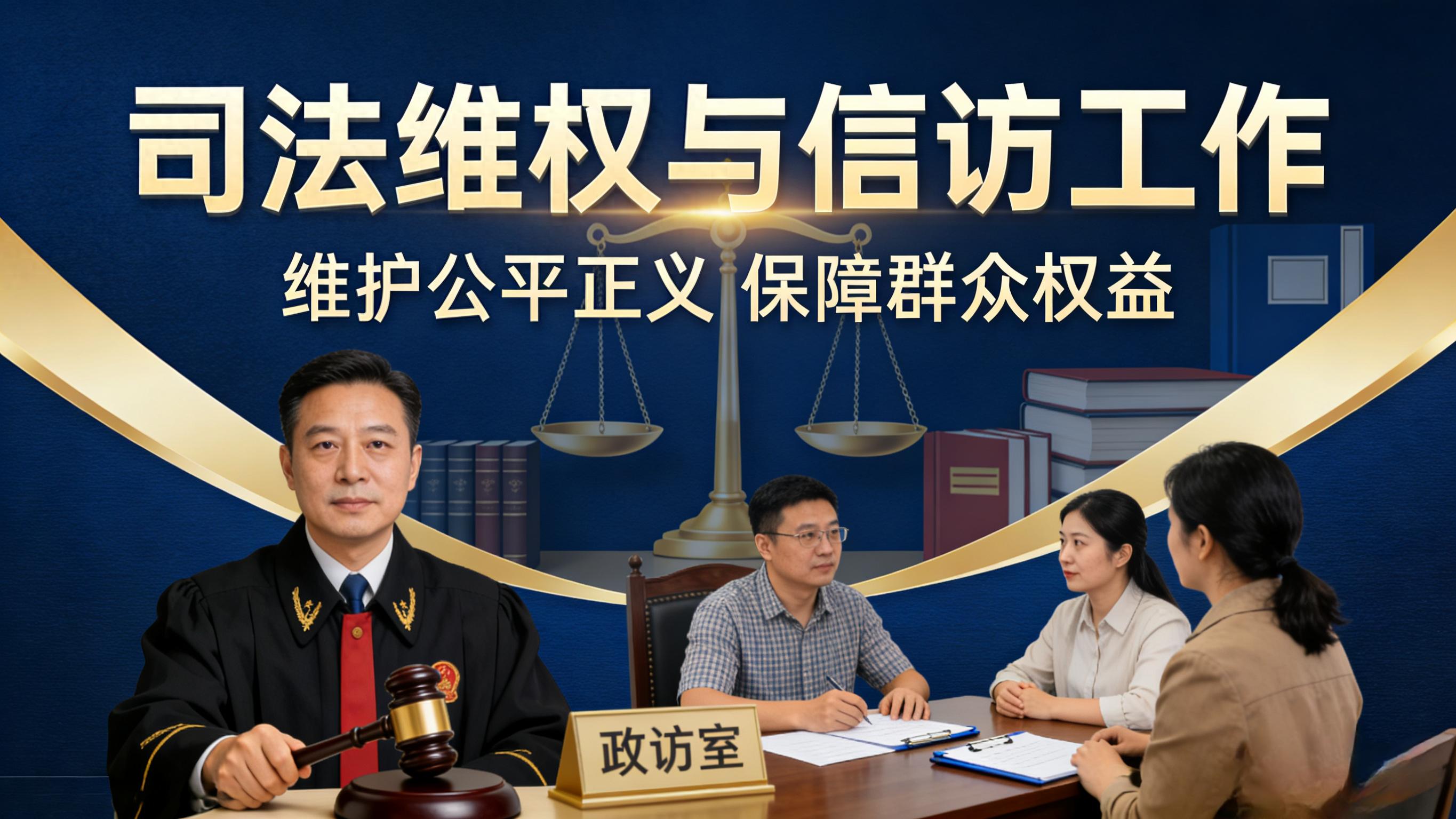 法官从不怕上访 别把维权渠道搞混了