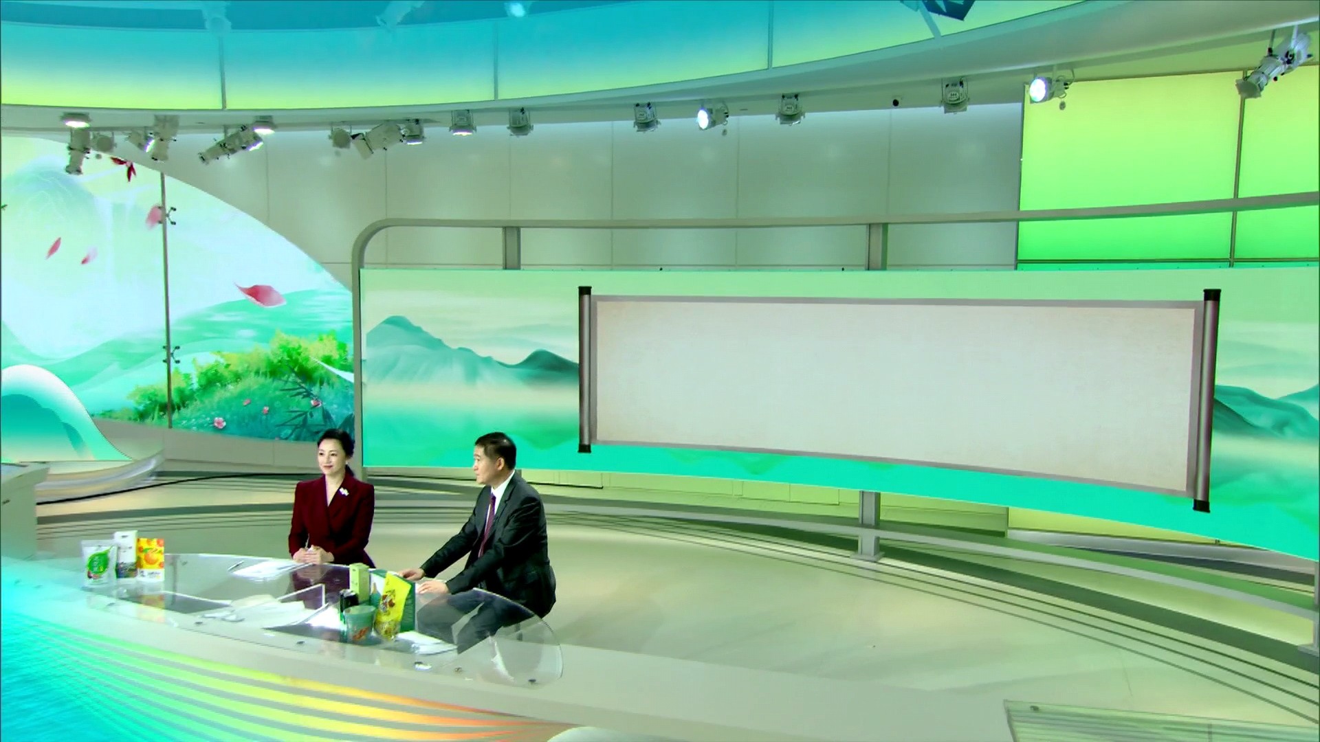 绿动天府丨巨幅国画亮相川台 原来讲的是……