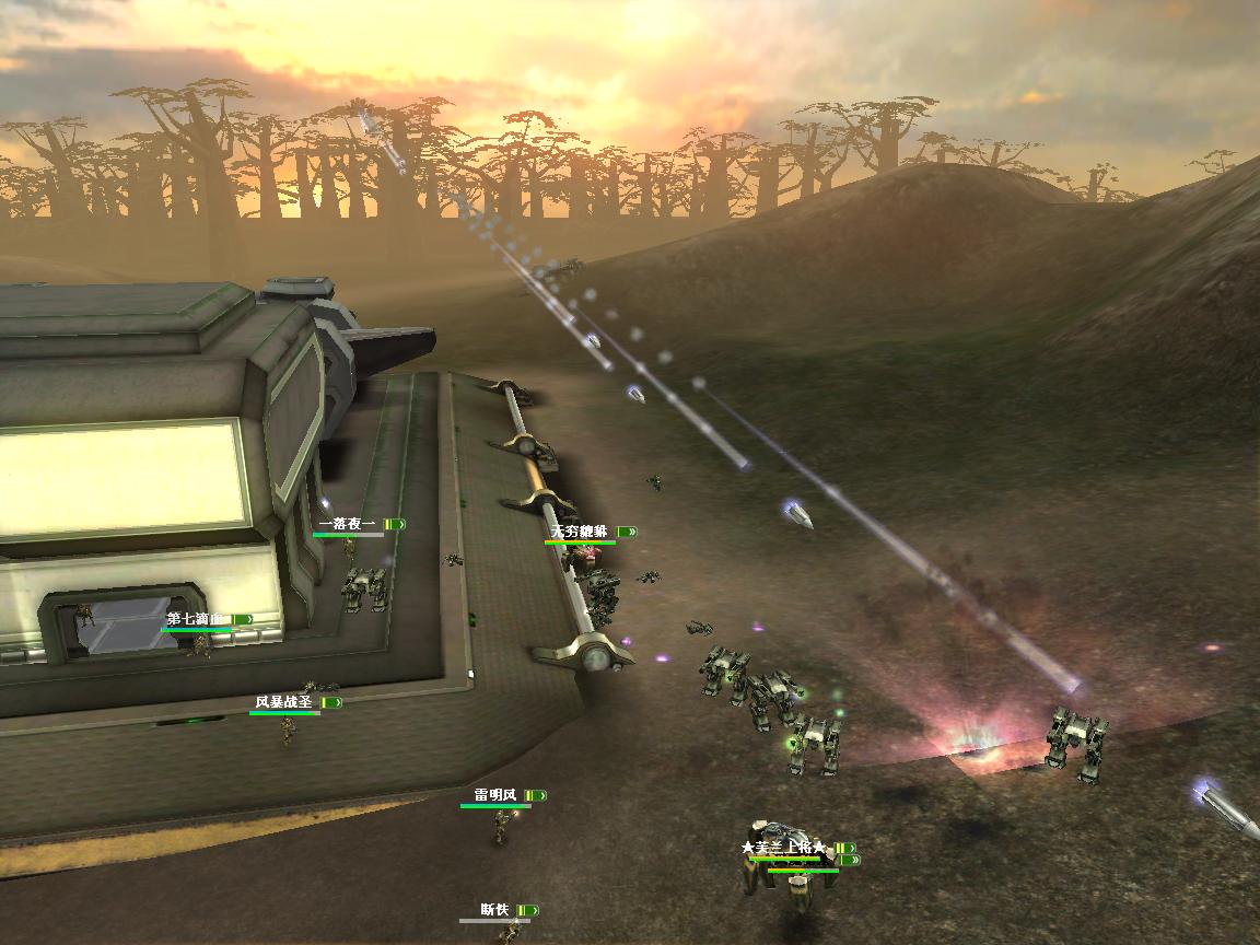 国内少见的大规模战场游戏，天源4591