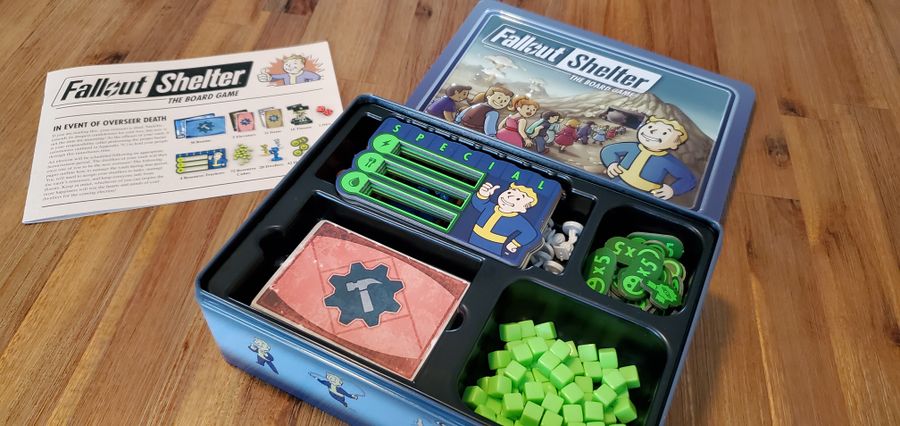 《辐射避难所》桌游版：连“生孩子”都神还原了，你还不来试一下