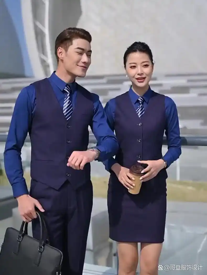 工作装西服定制（银行工作装西服）