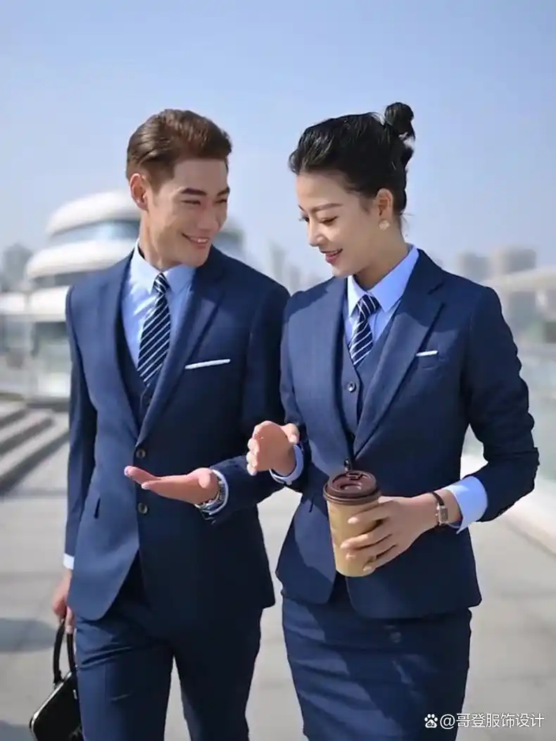 工作装西服定制（银行工作装西服）