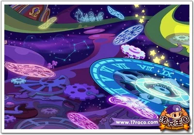 《洛克王国》时空裂缝 探秘新景幽暗空间