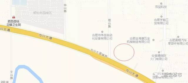 肥西桃花潭小学即将开建 桃花潭中学重新选址中