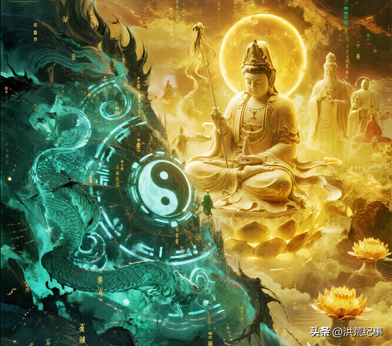 洪荒时间体系揭秘:从混沌开天到西游末法,人族如何走上舞台中央