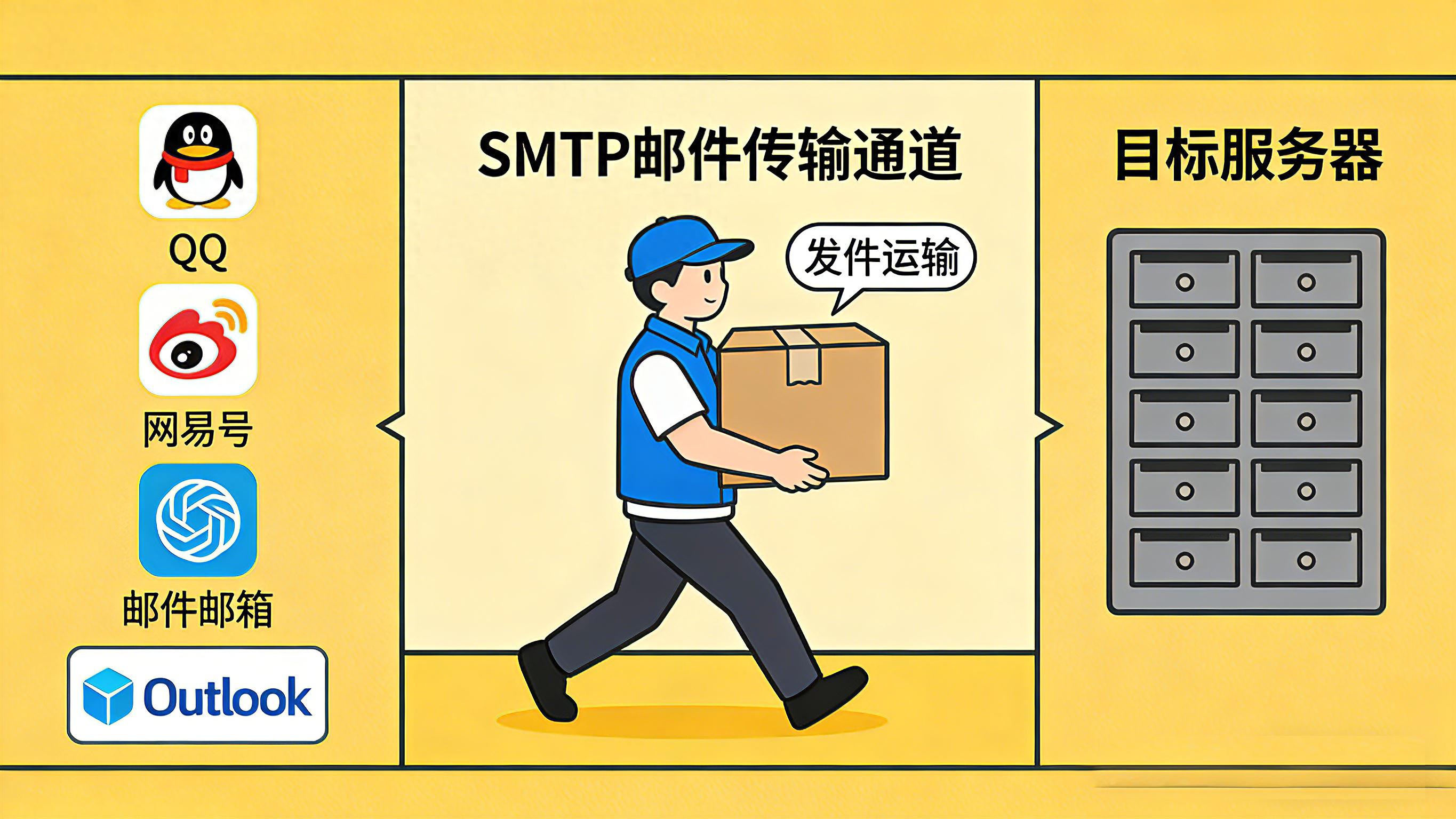 3分钟讲透SMTP协议:原来发邮件全靠它“跑腿”
