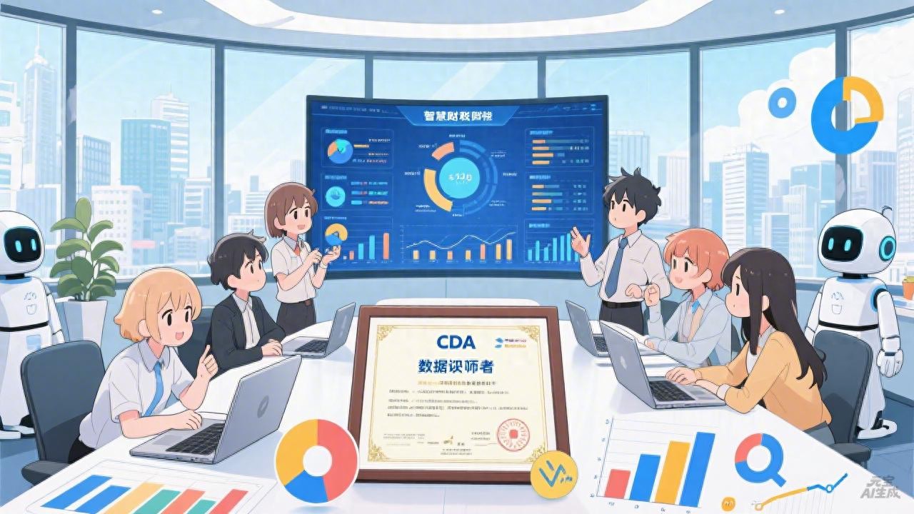 金融行业考CDA数据分析师证书：2026年职场黄金通行证