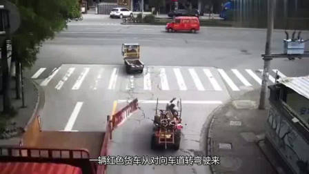 碰瓷党遇上女司机,别以为不敢撞你,男子当场被活活撞飞!