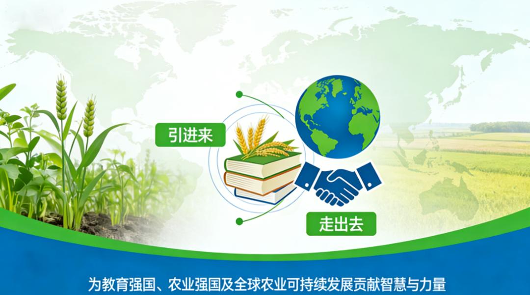 看中国农大如何“引进来”“走出去”!